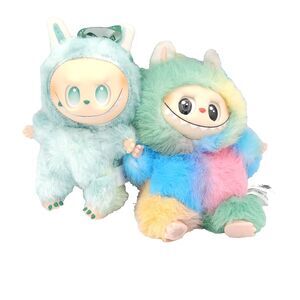 POP MART Labubu Big Into Energy Luck Serenity Plush The Monsters Lot 2